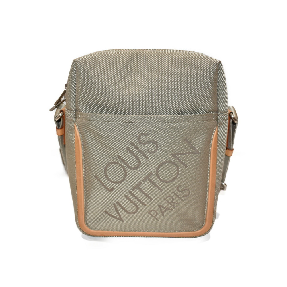 Louis Vuitton Shoulder Canvas Citadan Jean Green Khaki Bag